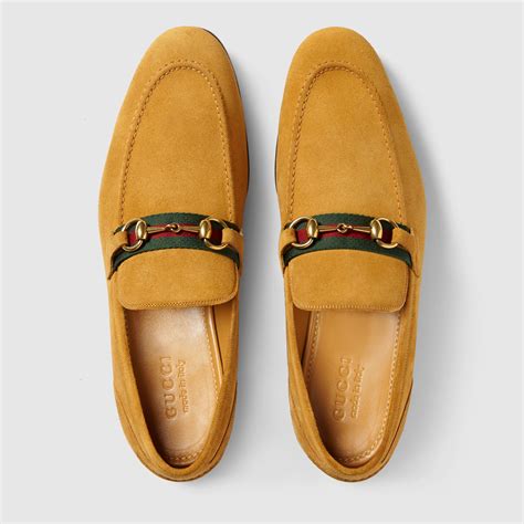 mens gucci suede drivers|Gucci horsebit driving loafers.